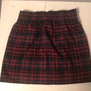 Jcrew plaid skirt